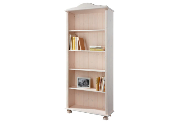 Raft biblioteca »Mette«, din lemn masiv de pin, 181 cm inaltime - LunaHome.ro