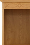 Raft de biblioteca Indra cu 2 polițe din lemn de pin natur 46 cm - LunaHome.ro