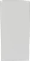 Raft de biblioteca Izola alb reversibil 110x76 cm