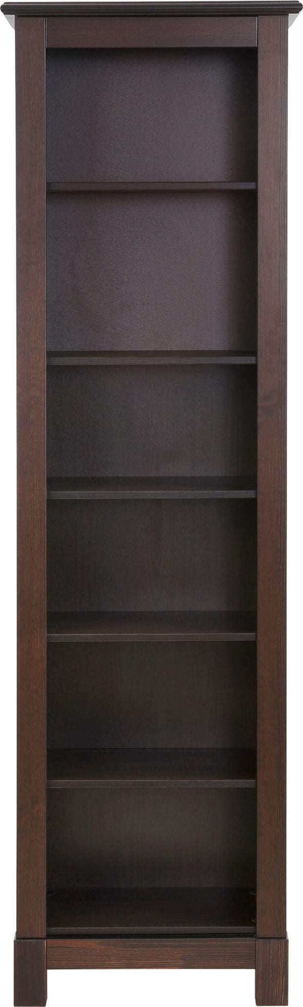Raft de biblioteca Rauna din lemn de pin maro inchis 57,4 cm - LunaHome.ro