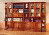 Raft de biblioteca cu fronturi din furnir de cires 80,5 cm - LunaHome.ro