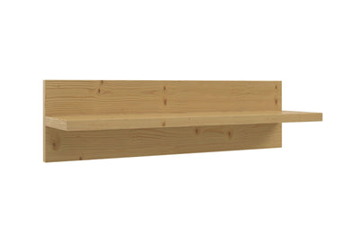 Raft de perete Alba din lemn de pin natur 50 cm - LunaHome.ro