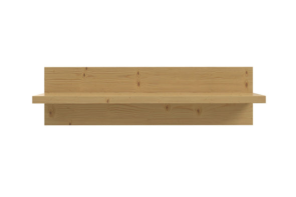 Raft de perete Alba din lemn de pin natur 50 cm - LunaHome.ro
