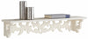 Raft de perete Arabescque crem cu design romantic 80 cm lungime - LunaHome.ro