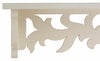 Raft de perete Arabescque crem cu design romantic 80 cm lungime - LunaHome.ro