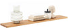 Raft de perete Greno din lemn de stejar natur 110 cm - LunaHome.ro