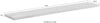 Raft de perete Greno din lemn de stejar natur 110 cm - LunaHome.ro