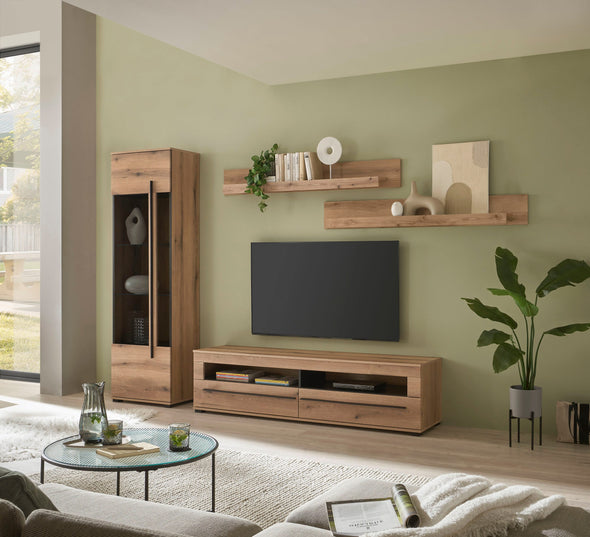 Raft de perete INOSIGN Cantara stejar, 150 cm lungime - LunaHome.ro