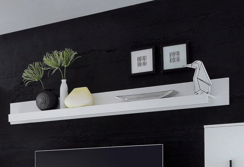 Raft de perete INOSIGN Cantara alb, 200 cm lungime - LunaHome.ro