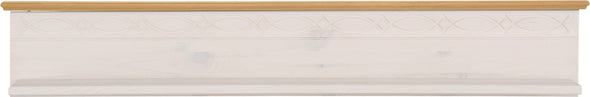 Raft de perete Indra din lemn masiv de pin 120 cm - LunaHome.ro