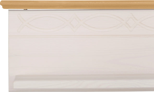 Raft de perete Indra din lemn masiv de pin 120 cm - LunaHome.ro