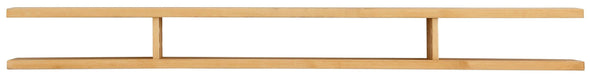 Raft de perete Ixo din lemn de pin natur 148 cm - LunaHome.ro