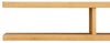 Raft de perete Ixo din lemn de pin natur 148 cm - LunaHome.ro