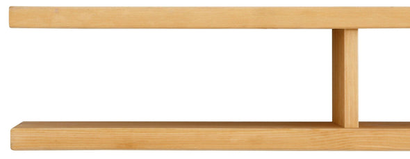 Raft de perete Ixo din lemn de pin natur 148 cm - LunaHome.ro