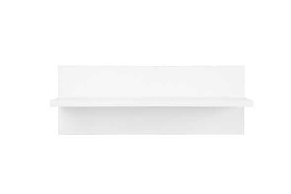 Raft de perete Moid alb mat, 50 cm lungime - LunaHome.ro
