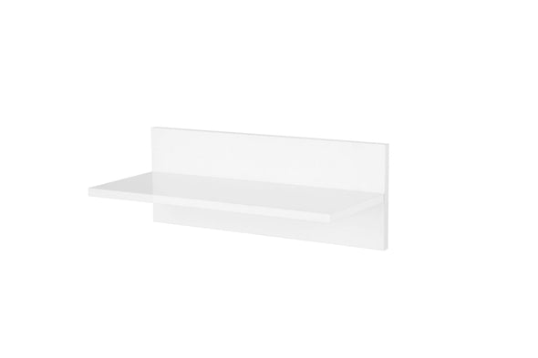Raft de perete Moid alb mat, 50 cm lungime - LunaHome.ro