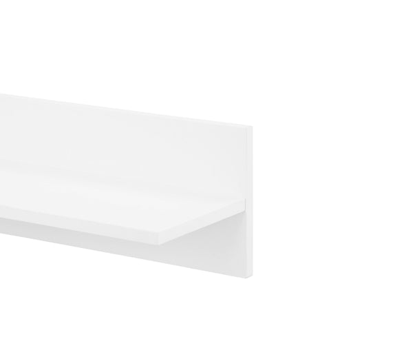 Raft de perete Moid alb mat, 50 cm lungime - LunaHome.ro