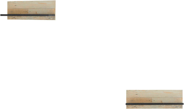 Raft de perete Sherwood cu aspect modern 90 cm lungime - LunaHome.ro