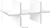 Raft de perete Solo alb fabricat in Italia, 70x35x35 cm - LunaHome.ro