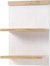 Raft de perete Westminster cu 2 polițe cu aspect de lemn, 40x59 cm - LunaHome.ro