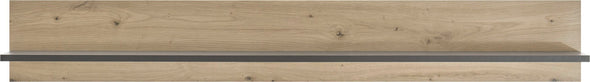 Raft de perete »CLAiR« stejar cu antracit latime 138 cm