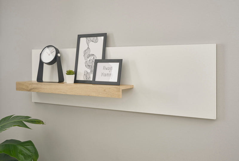 Raft de perete »City Giron« cu design modern, 140 cm lungime - LunaHome.ro