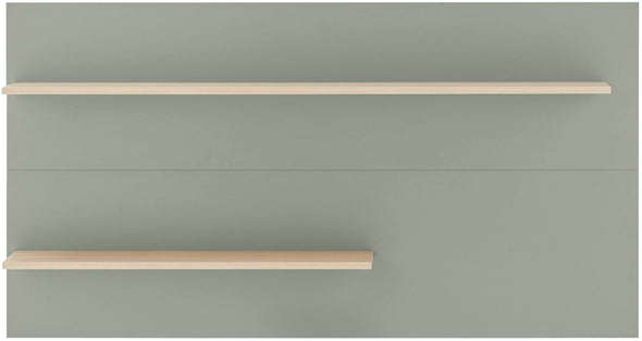 Raft de perete »City Giron« verde aloe cu design modern, 150 cm