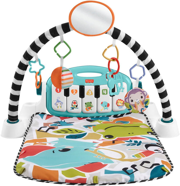 Saltea de activitati pentru bebe Fisher Price Click & Play - LunaHome.ro