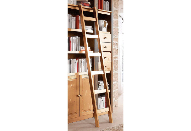 Scara din lemn pentru biblioteca Bergen, 6 trepte, 188 cm inaltime - LunaHome.ro