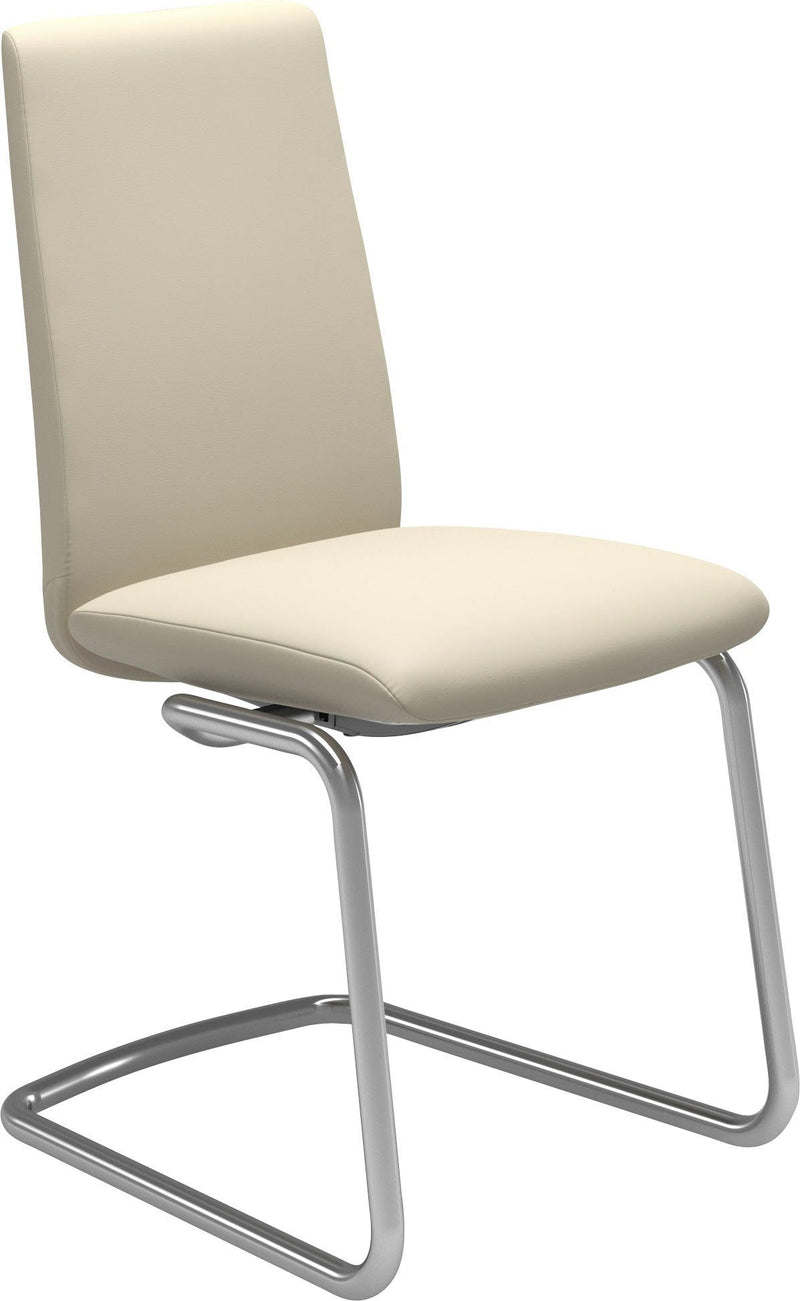 Scaun Stressless® Laurel cu functie de glisare din piele crem - LunaHome.ro