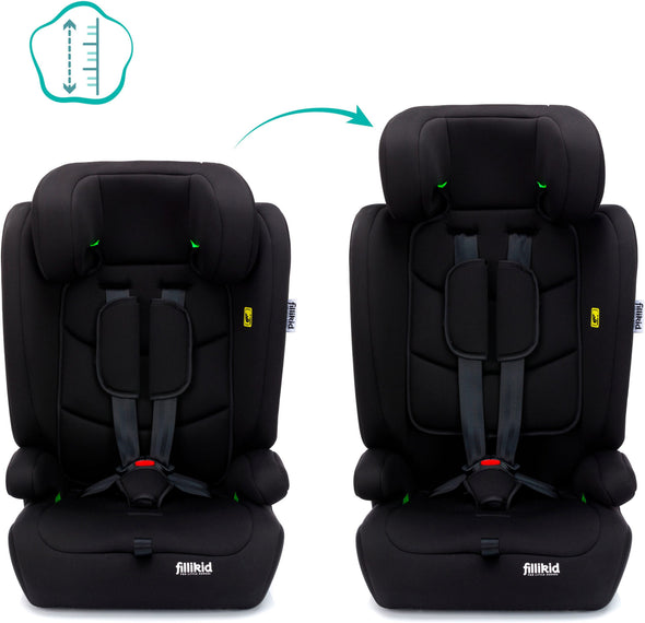 Scaun auto pentru copii Fillikid Olli de la 9 luni - LunaHome.ro