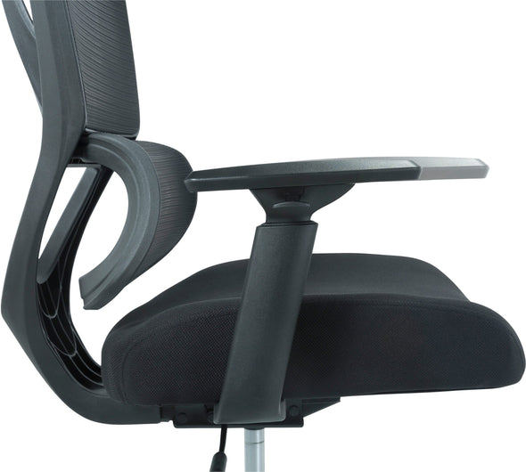 Scaun de birou Andora cu design ergonomic modern negru