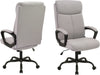 Scaun de birou Jonna ergonomic reglabil cu tapiterie gri - LunaHome.ro