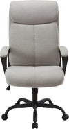 Scaun de birou Jonna ergonomic reglabil cu tapiterie gri - LunaHome.ro