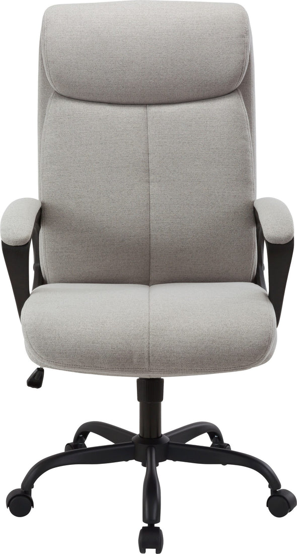 Scaun de birou Jonna ergonomic reglabil cu tapiterie gri - LunaHome.ro