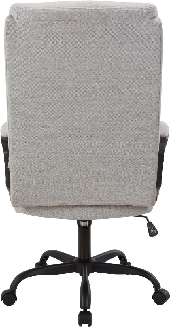 Scaun de birou Jonna ergonomic reglabil cu tapiterie gri - LunaHome.ro
