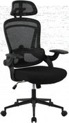 Scaun de birou Noelia negru ergonomic și reglabil - LunaHome.ro