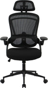 Scaun de birou Noelia negru ergonomic și reglabil - LunaHome.ro