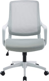 Scaun de birou ergonomic Imperia gri deschis reglabil - LunaHome.ro