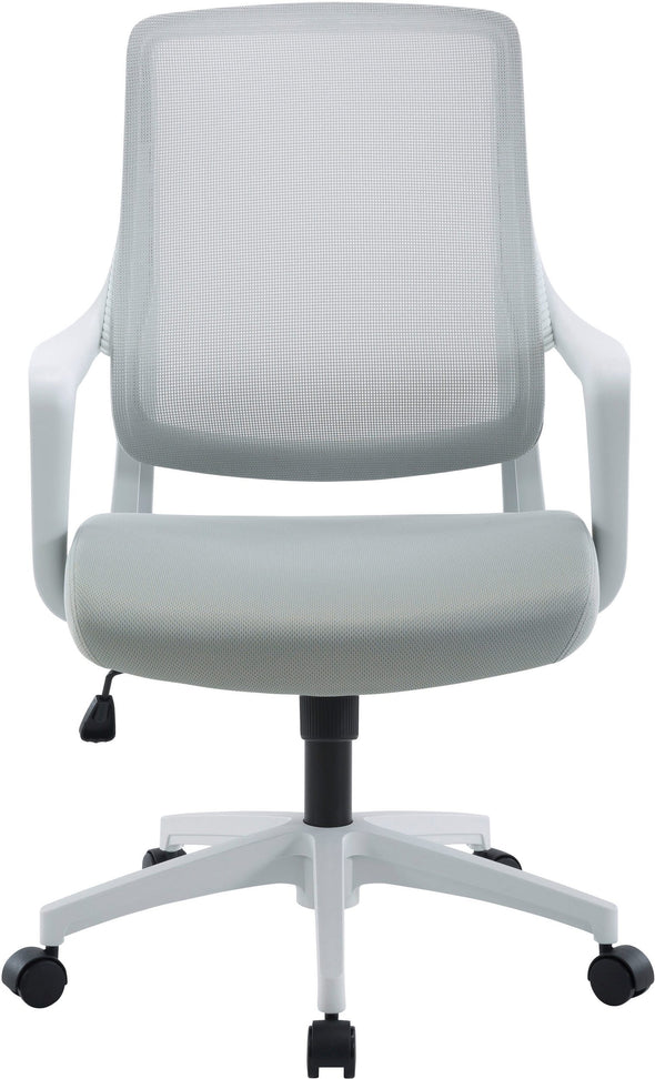 Scaun de birou ergonomic Imperia gri deschis reglabil - LunaHome.ro