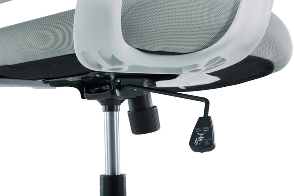 Scaun de birou ergonomic Imperia gri deschis reglabil - LunaHome.ro