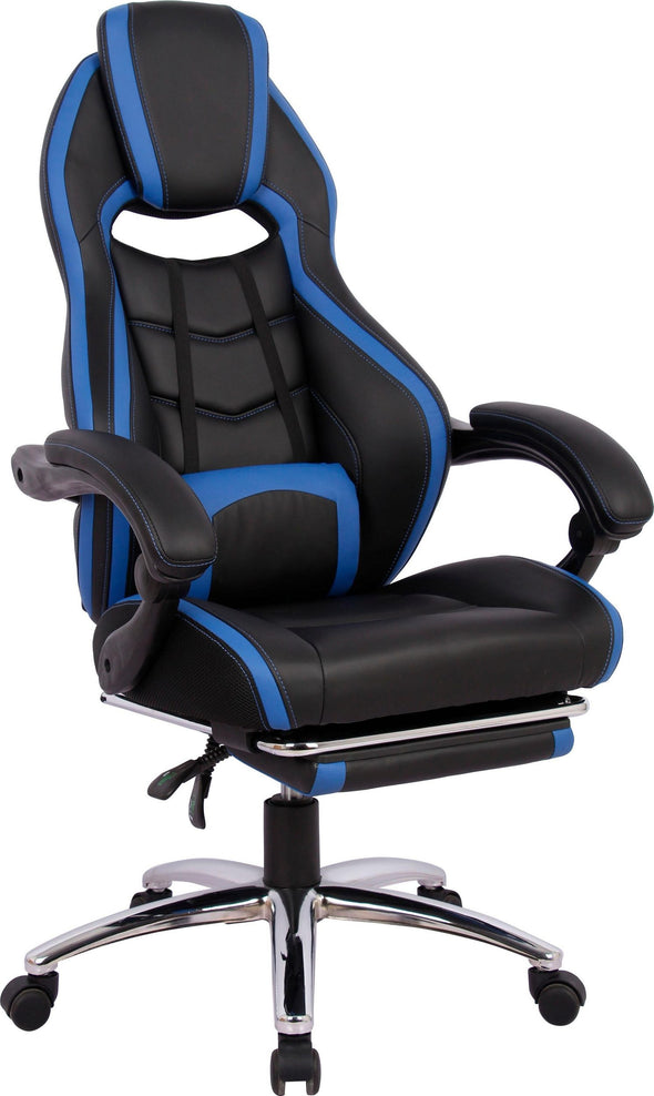 Scaun gaming Sprinta 1 cu functie de recliner din piele eco - LunaHome.ro