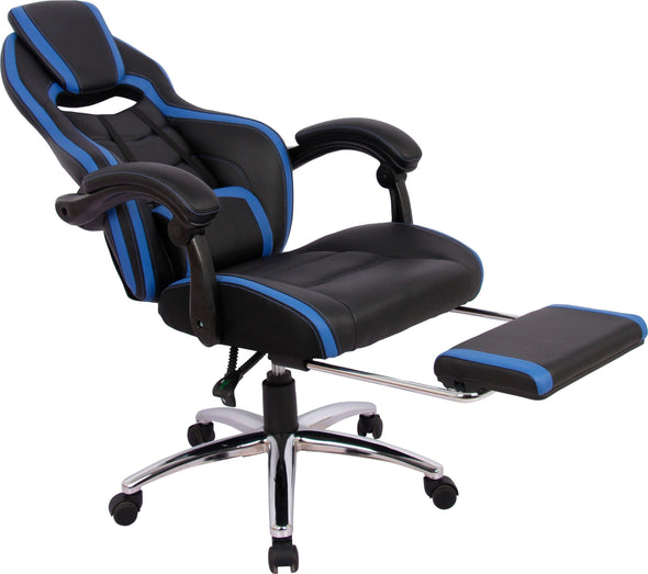 Scaun gaming Sprinta 1 cu functie de recliner din piele eco - LunaHome.ro
