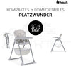 Scaun înalt Hauck Sit N Fold, pooh Explorer pliabil cu cos de depozitare - LunaHome.ro