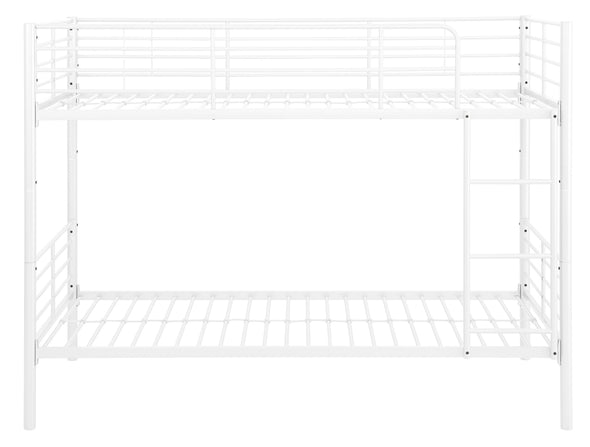 Set 2 paturi stivuibile Hayo din metal alb 90x200 cm