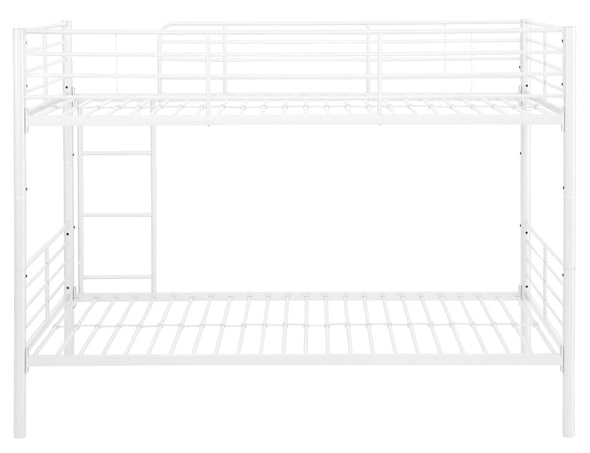 Set 2 paturi stivuibile Hayo din metal alb 90x200 cm