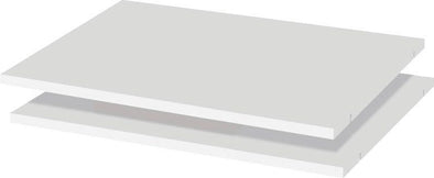 Set 2 rafturi de dulap Evergreen 65x32 cm