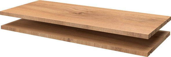 Set 2 rafturi pentru dulap de hol Tara culoare nuc 56x32 cm - LunaHome.ro