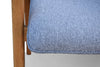 Set 2 scaune Loreen cu cotiere din lemn si tapiterie gri - LunaHome.ro