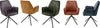 Set 2 scaune Ottawa cu aspect vintage galben curry - LunaHome.ro